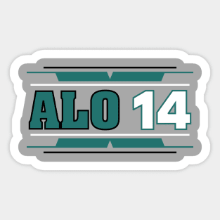 #14 ALO Logo Sticker